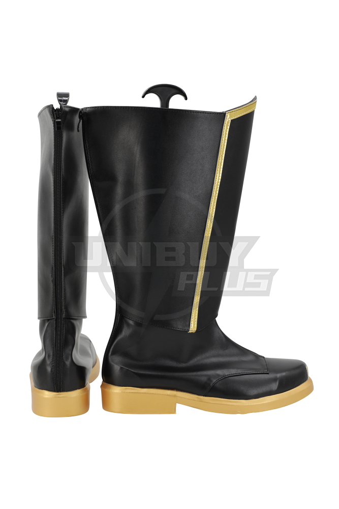 No.1 Sentai Gozyuger Boon White Cosplay Shoes Kumade Mashiro Men Boots Unibuyplus