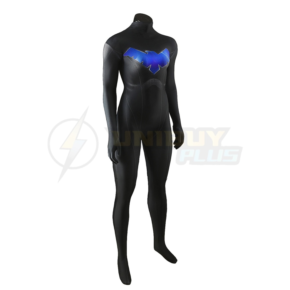 Young Justice Nightwing Female Costume Cosplay Suit For Kids Adult Unibuyplus