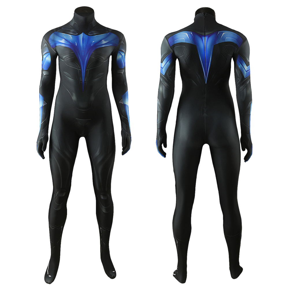 Titans Nightwing Female Costume Cosplay Suit For Kids Adult Unibuyplus