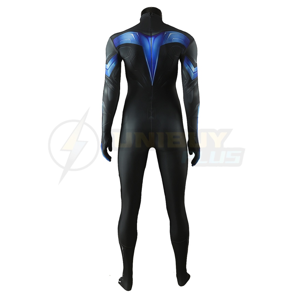 Titans Nightwing Female Costume Cosplay Suit For Kids Adult Unibuyplus
