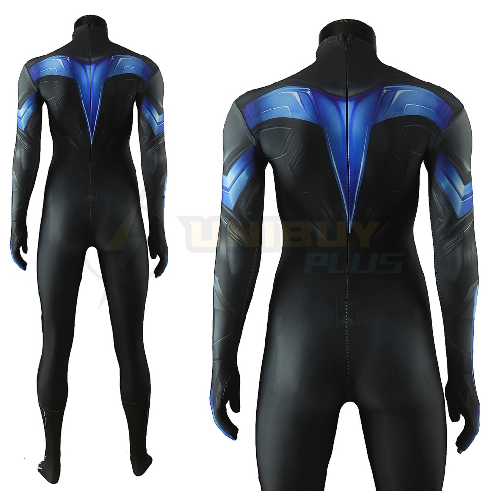 Titans Nightwing Female Costume Cosplay Suit For Kids Adult Unibuyplus