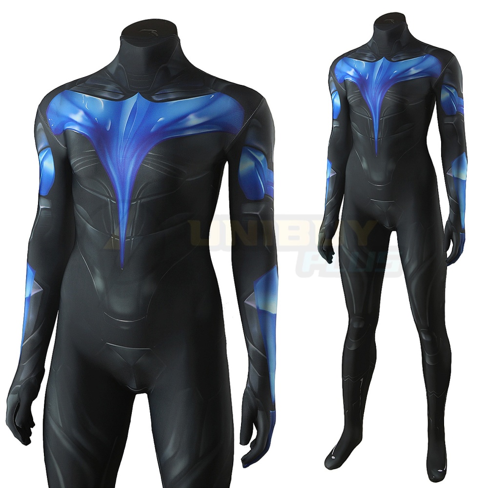 Titans Nightwing Female Costume Cosplay Suit For Kids Adult Unibuyplus