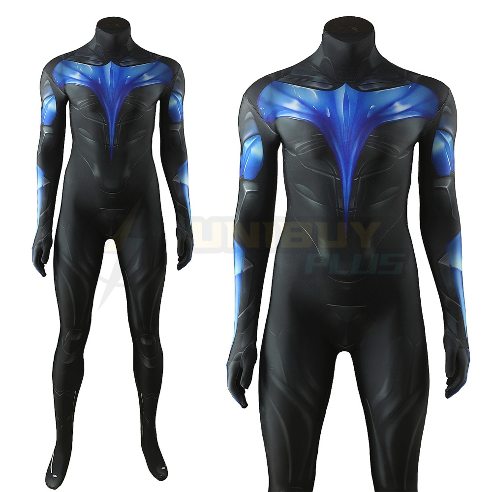 Titans Nightwing Female Costume Cosplay Suit For Kids Adult Unibuyplus