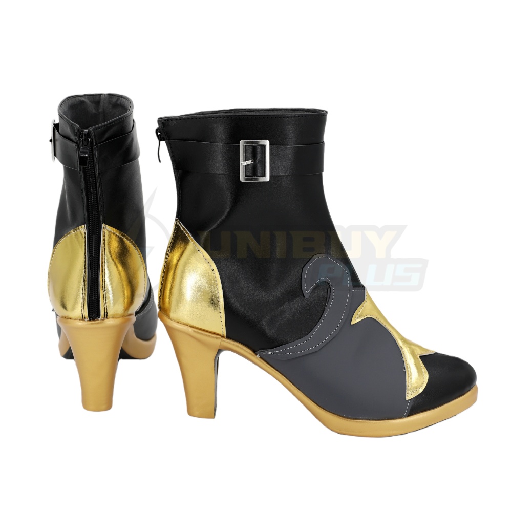 Genshin Impact Neuvillette Shoes Cosplay Men Boots Ver.2 Unibuyplus