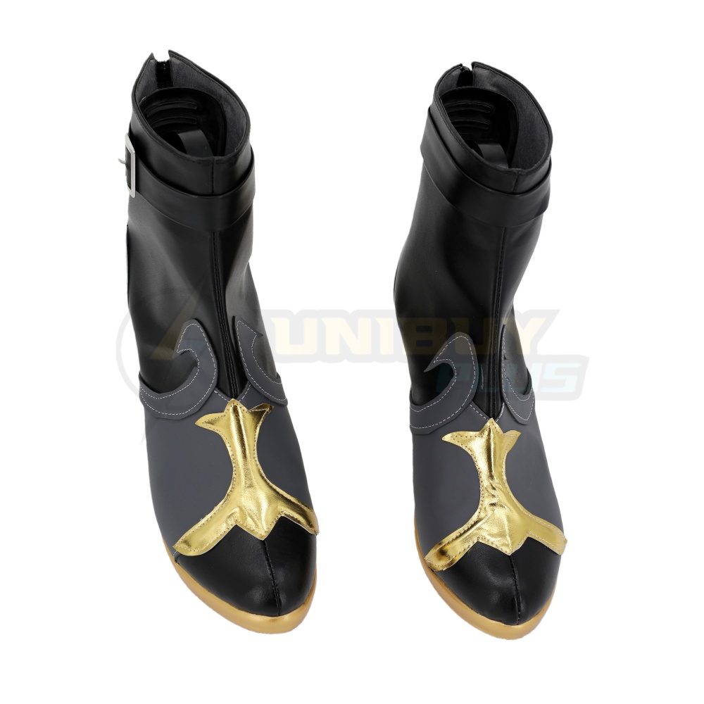 Genshin Impact Neuvillette Shoes Cosplay Men Boots Ver.2 Unibuyplus