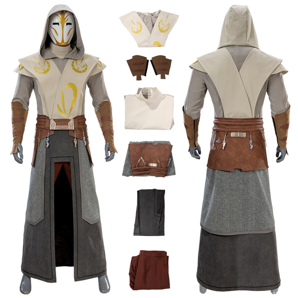 Star Wars Galaxy of Heroes Jedi Temple Guard Costume Cosplay Suit Upgrade Version UnibuyPlus
