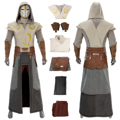 Star Wars Galaxy of Heroes Jedi Temple Guard Costume Cosplay Suit Upgrade Version UnibuyPlus