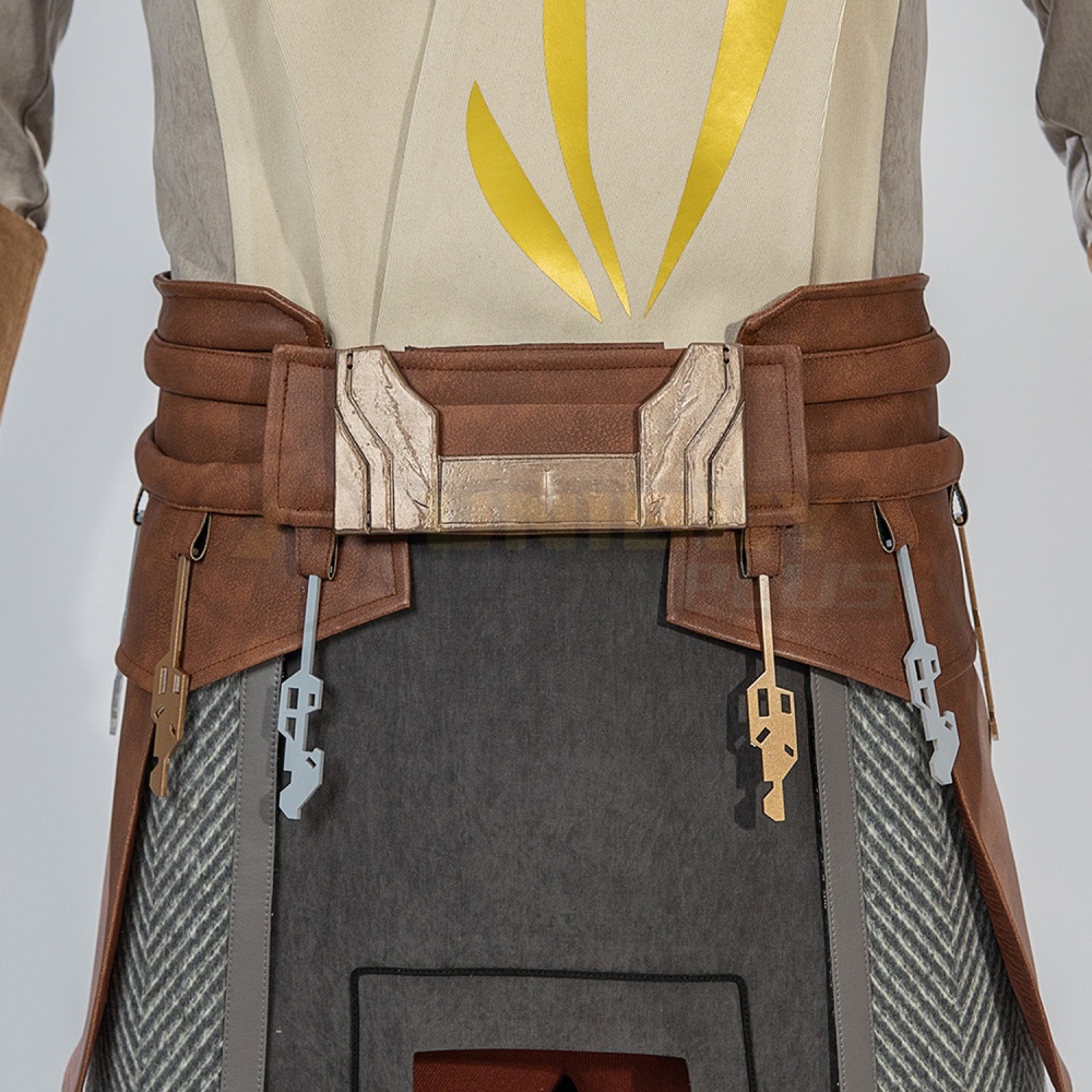 Star Wars Galaxy of Heroes Jedi Temple Guard Costume Cosplay Suit Upgrade Version UnibuyPlus
