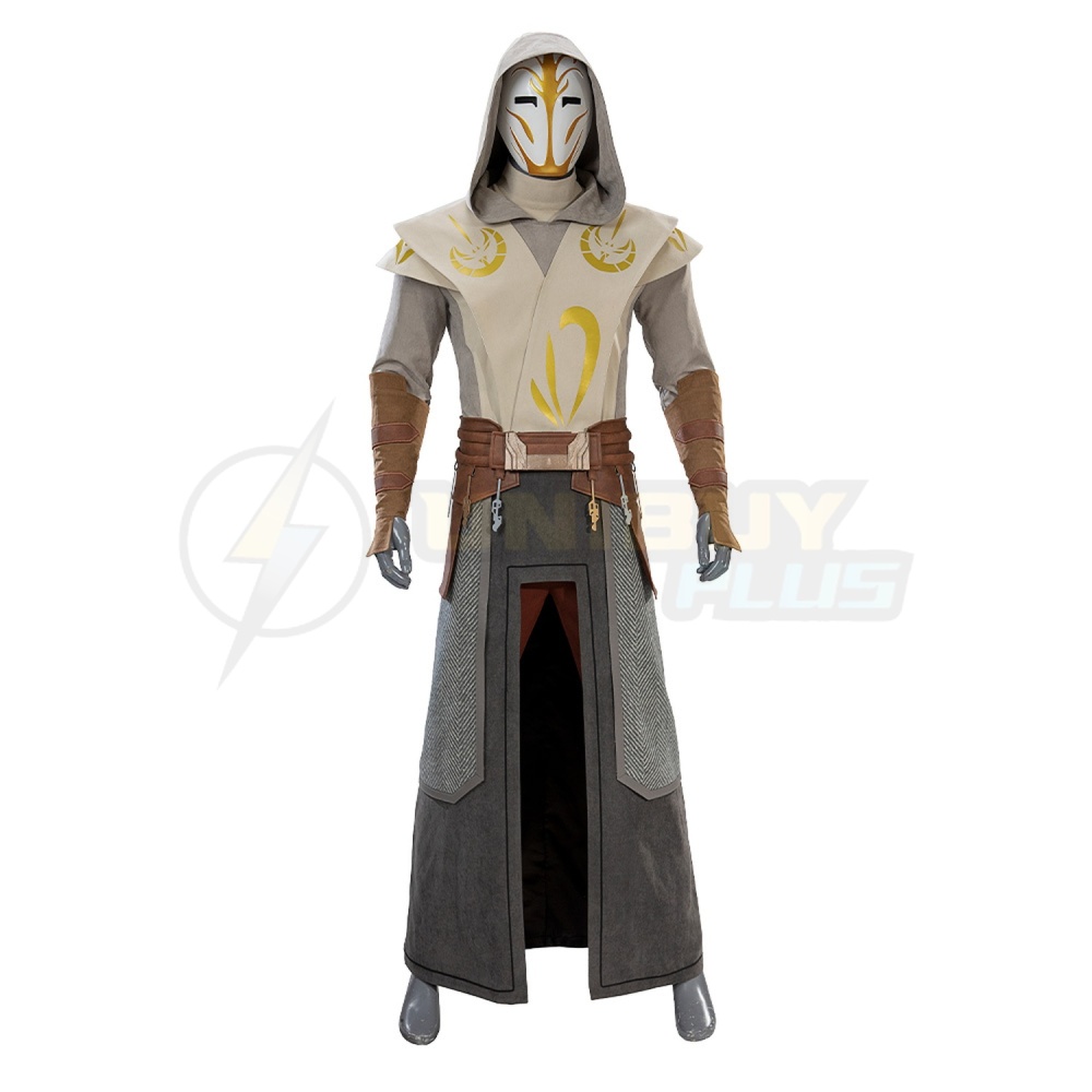 Star Wars Galaxy of Heroes Jedi Temple Guard Costume Cosplay Suit Upgrade Version UnibuyPlus