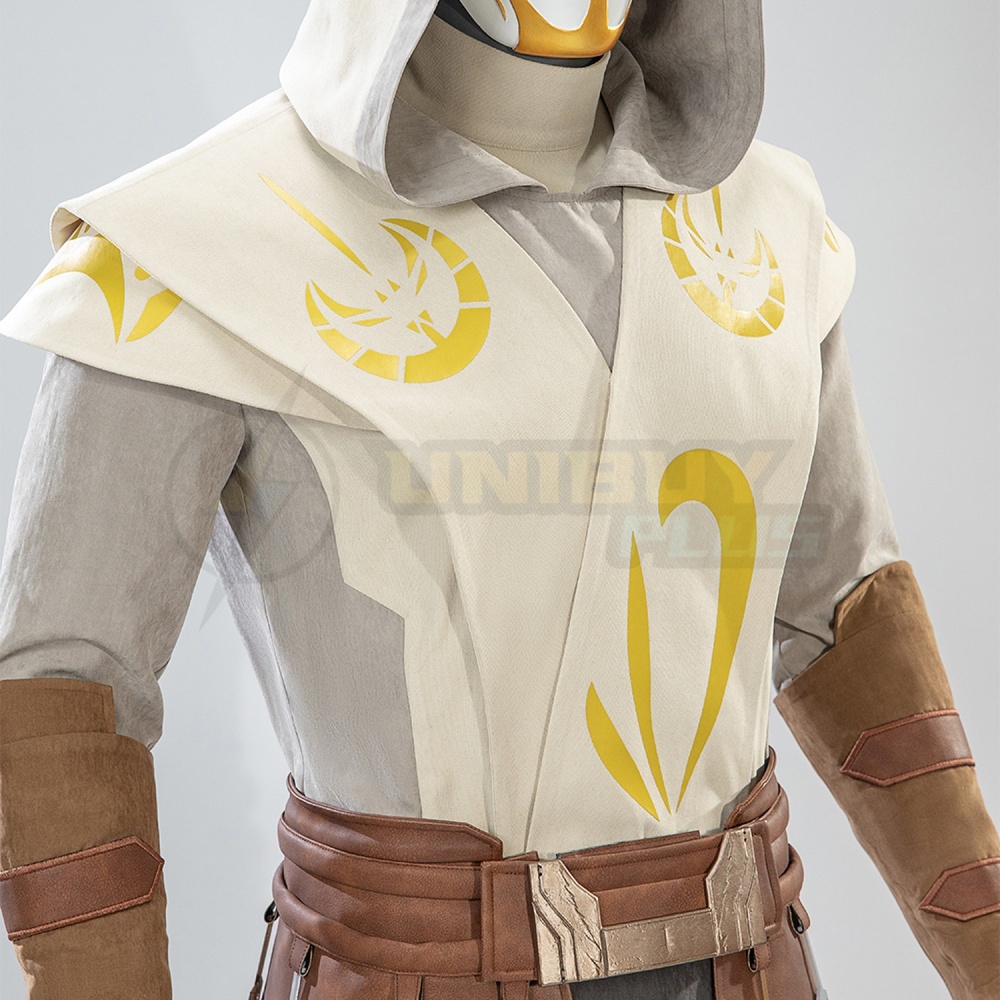 Star Wars Galaxy of Heroes Jedi Temple Guard Costume Cosplay Suit Upgrade Version UnibuyPlus