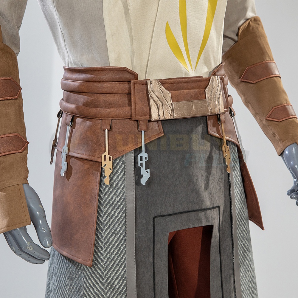Star Wars Galaxy of Heroes Jedi Temple Guard Costume Cosplay Suit Upgrade Version UnibuyPlus