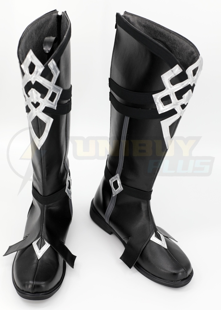 Genshin Impact II Capitano The Captain Shoes Cosplay Men Boots Unibuyplus