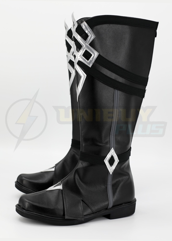 Genshin Impact II Capitano The Captain Shoes Cosplay Men Boots Unibuyplus