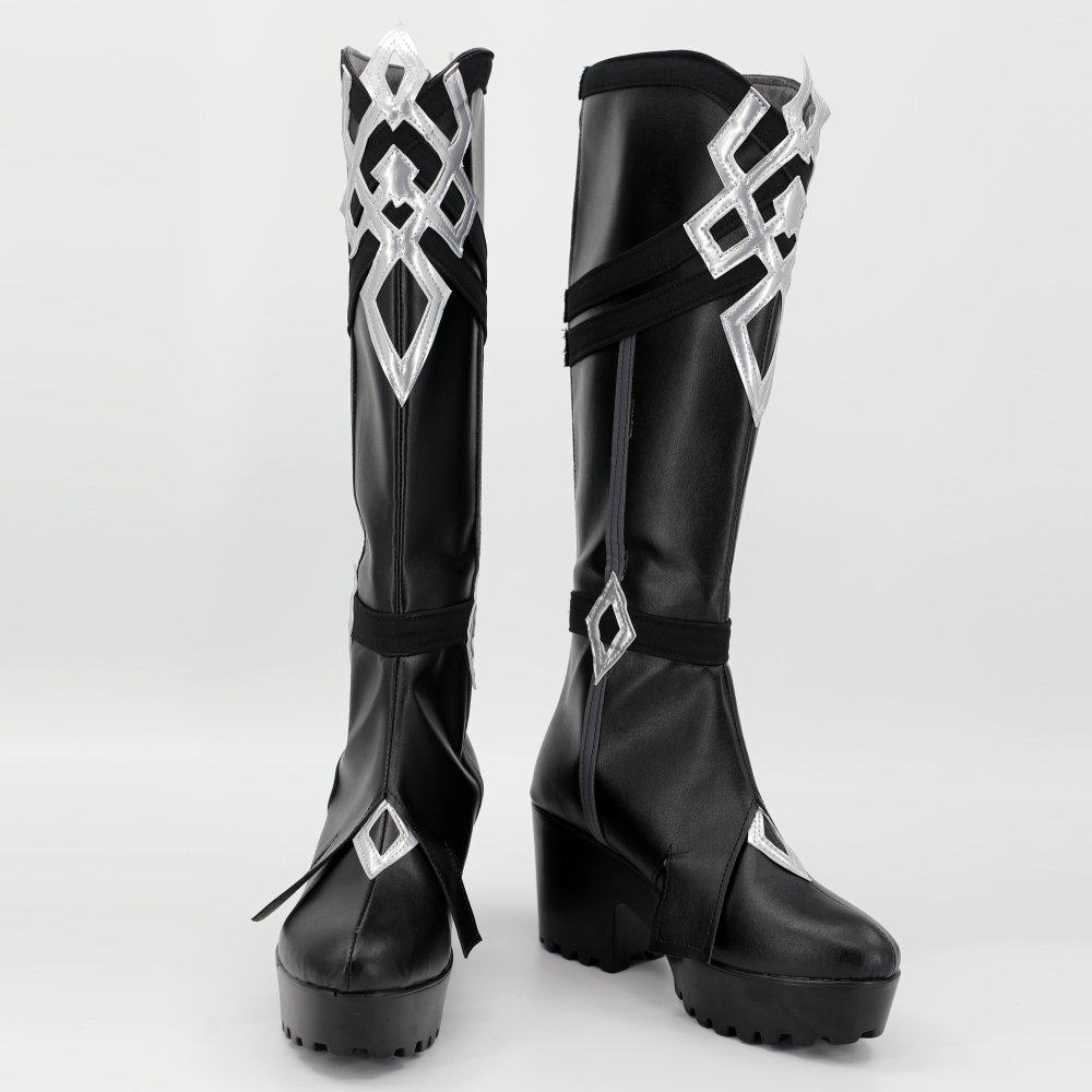 Genshin Impact II Capitano The Captain Shoes Cosplay Men Boots Ver.1 Unibuyplus