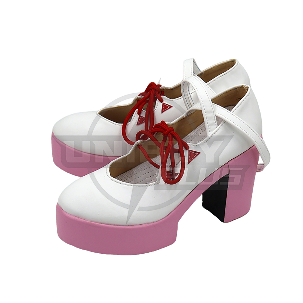 Arknights Eyjafjalla the Hvit Aska Shoes Cosplay Women Boots Unibuyplus