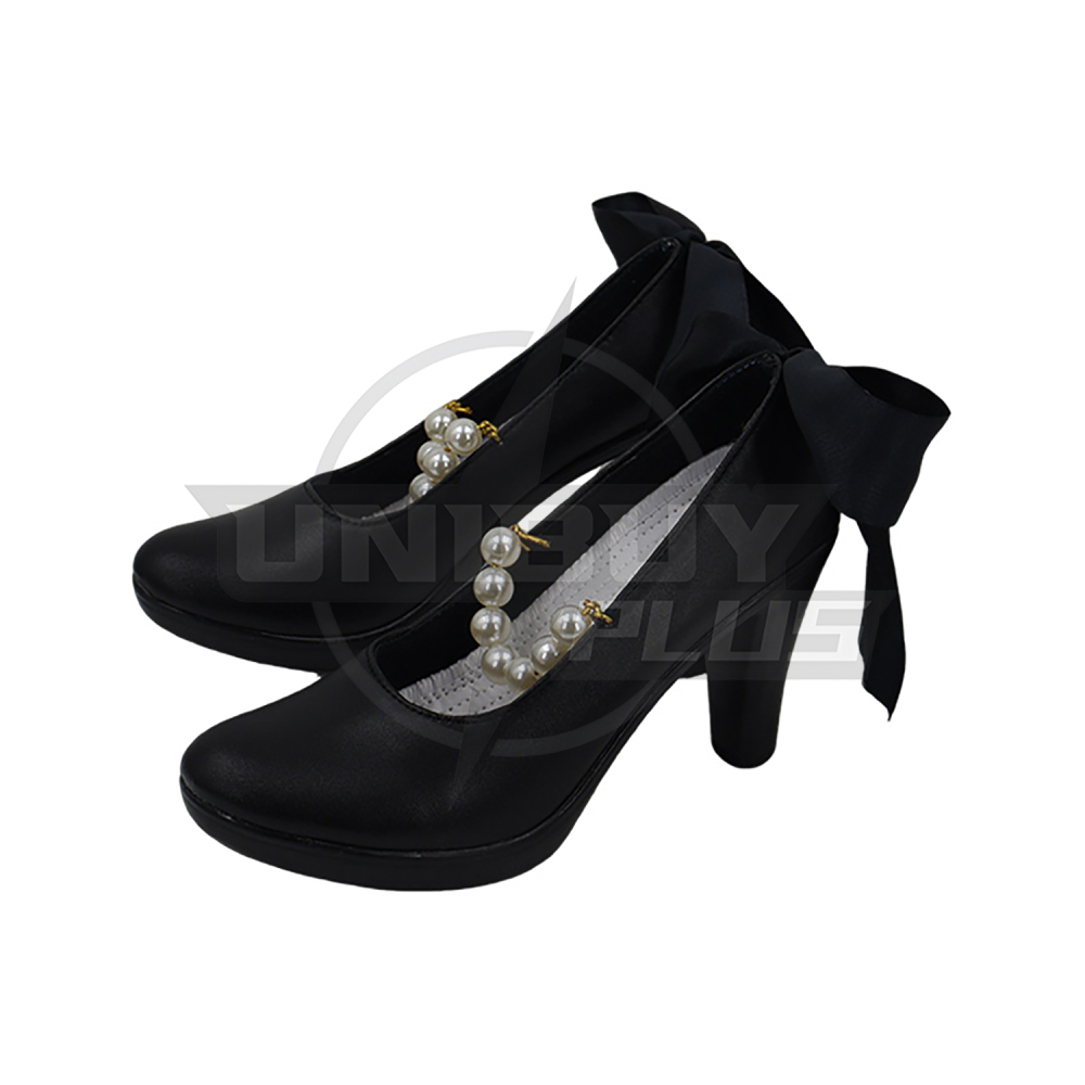 Zenless Zone Zero Astra Yao Cosplay Shoes Women Boots Gray Unibuyplus