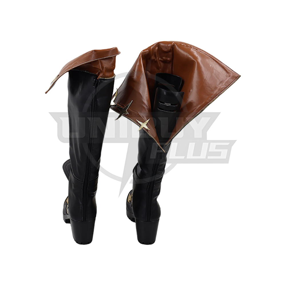 Arknights Blaze Explosive Blueflame Cosplay Shoes Women Boots Unibuyplus