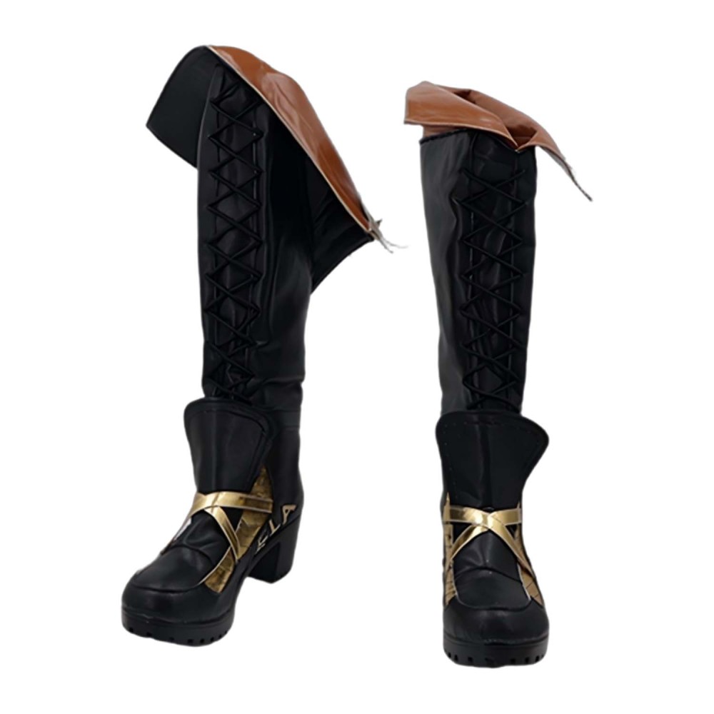 Arknights Blaze Explosive Blueflame Cosplay Shoes Women Boots Unibuyplus