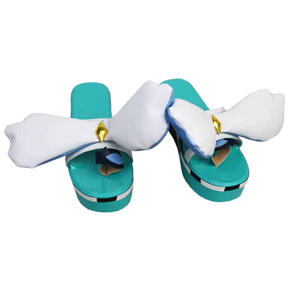 Genshin Impact Mualani Cosplay Shoes Women Boots Unibuyplus