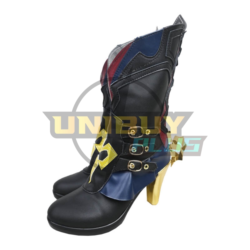 Genshin Impact Chasca Cosplay Shoes Women Boots Unibuyplus