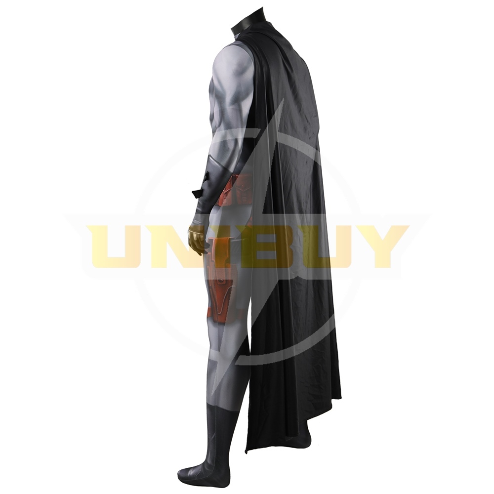 Flashpoint Batman Costume Cosplay Suit Thomas Wayne Bodysuit For Kids Adult Unibuyplus