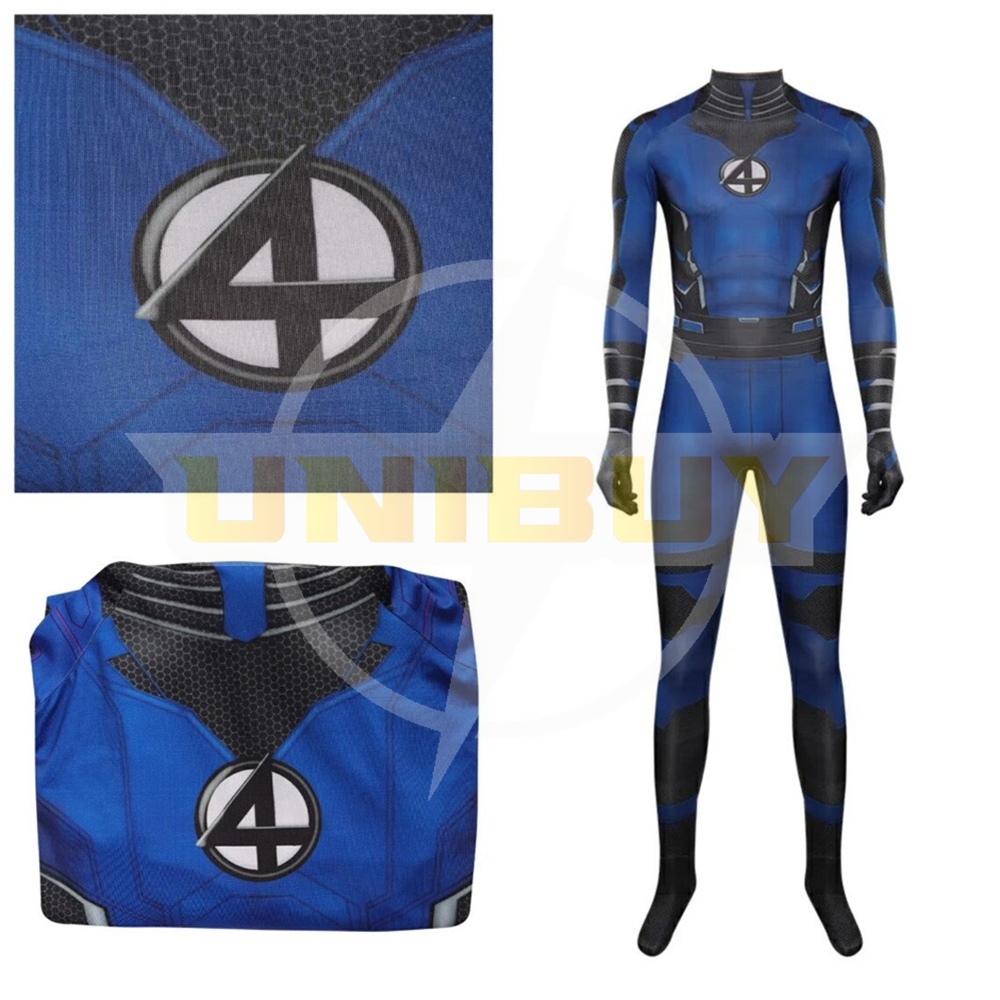 The Fantastic Four Mr. Fantastic Costume Cosplay Suit Reed Richards Bodysuit For Kids Adult Unibuyplus
