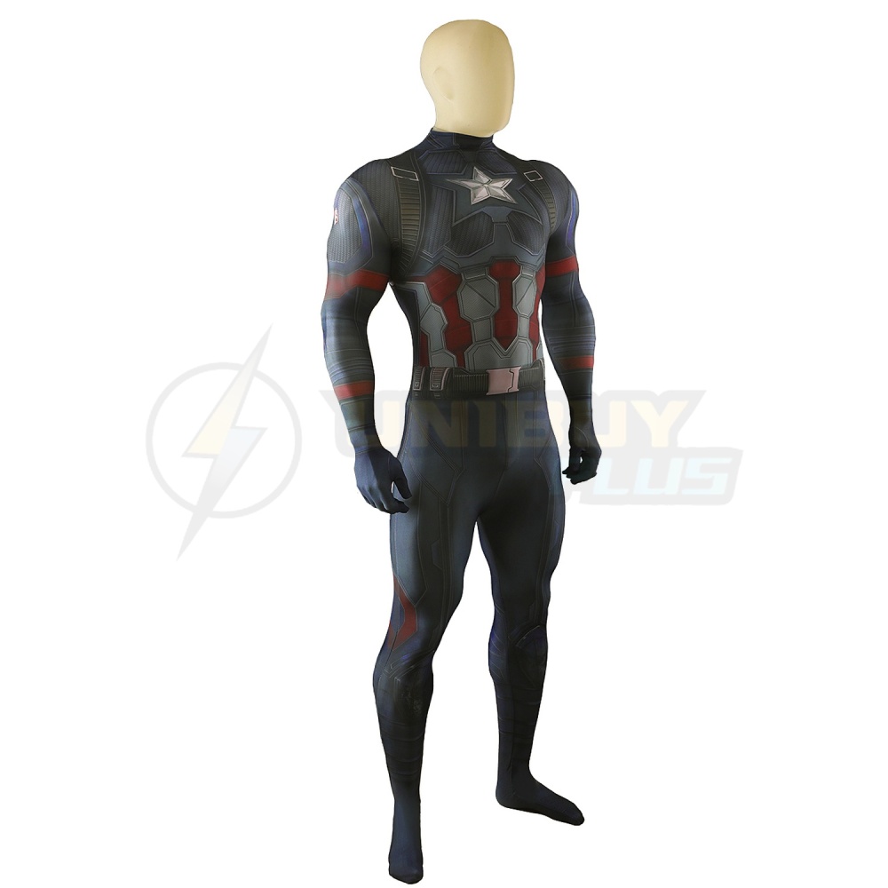 Avengers Doomsday Captain America Costume Cosplay Suit Jumpsuit Bodysuit Unibuyplus