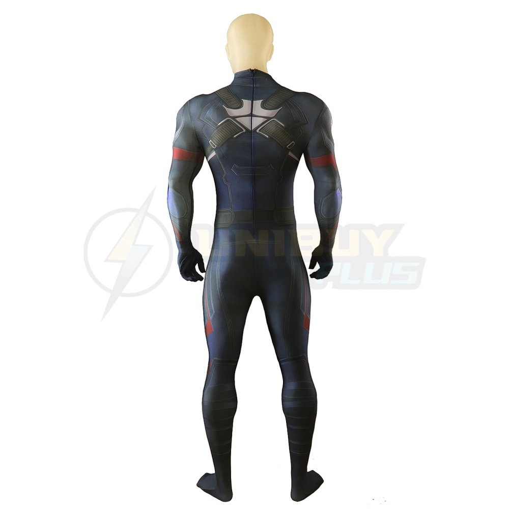 Avengers Doomsday Captain America Costume Cosplay Suit Jumpsuit Bodysuit Unibuyplus