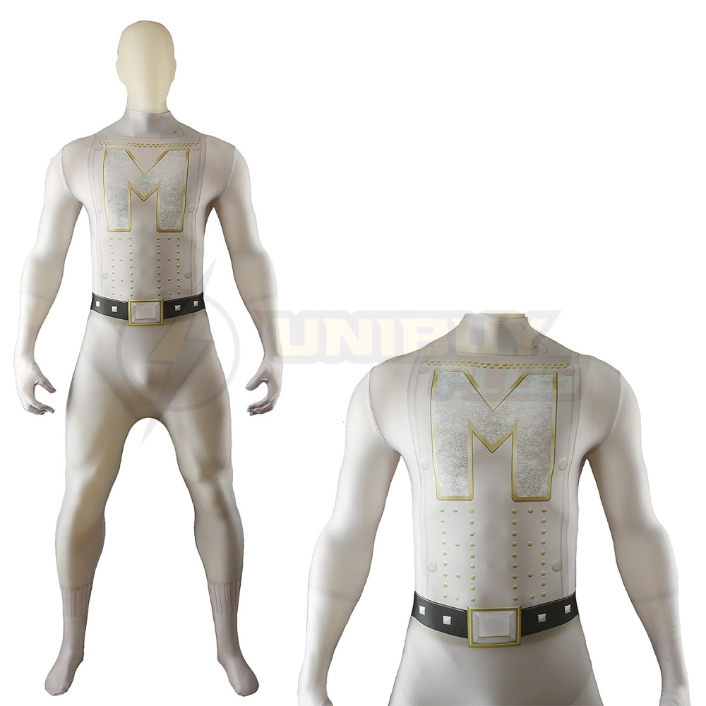 Megamind Metro Man Costume Cosplay Suit Jumpsuit Bodysuit Unibuyplus