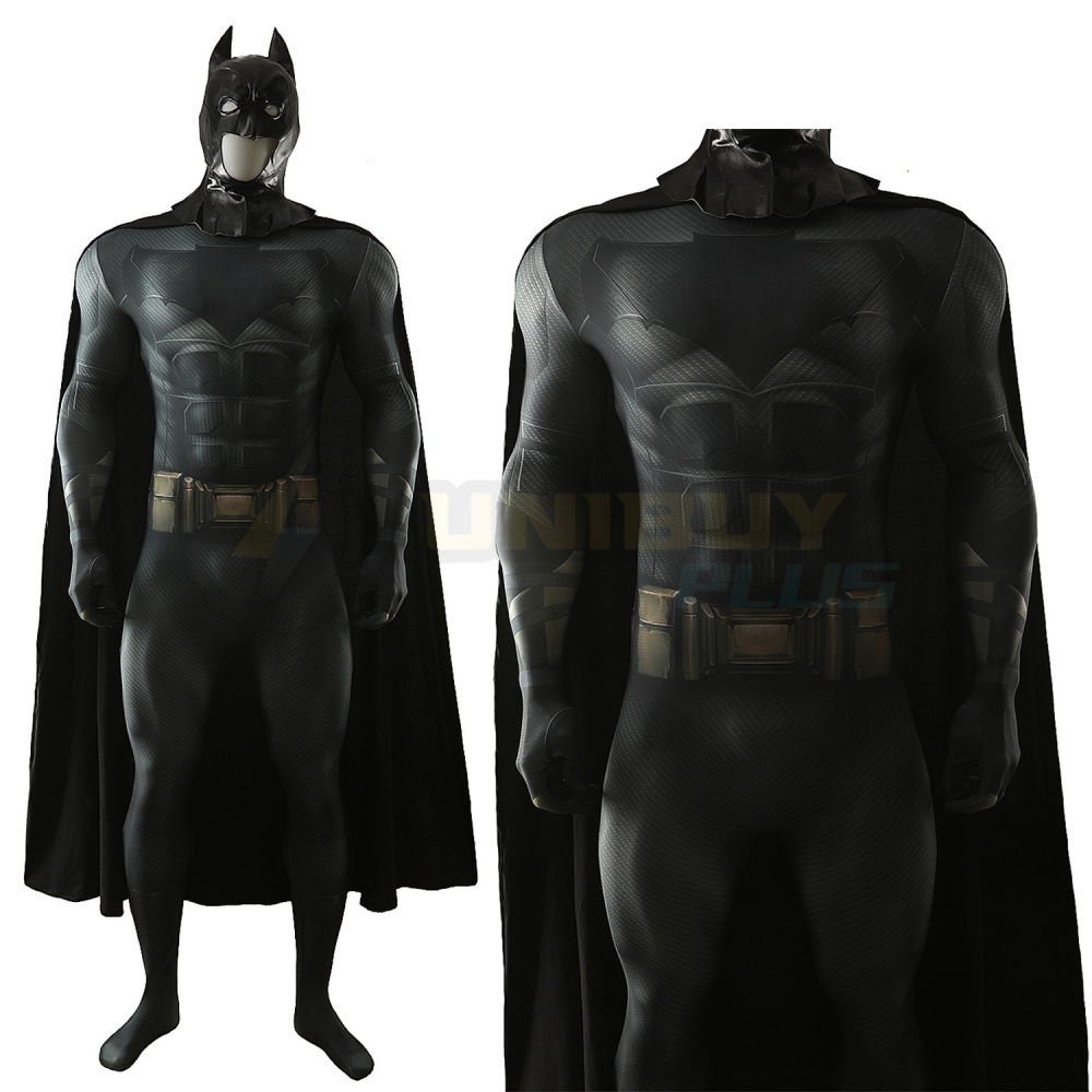 Zack Snyder's Justice League Batman Costume Cosplay Suit Jumpsuit Bodysuit Unibuyplus