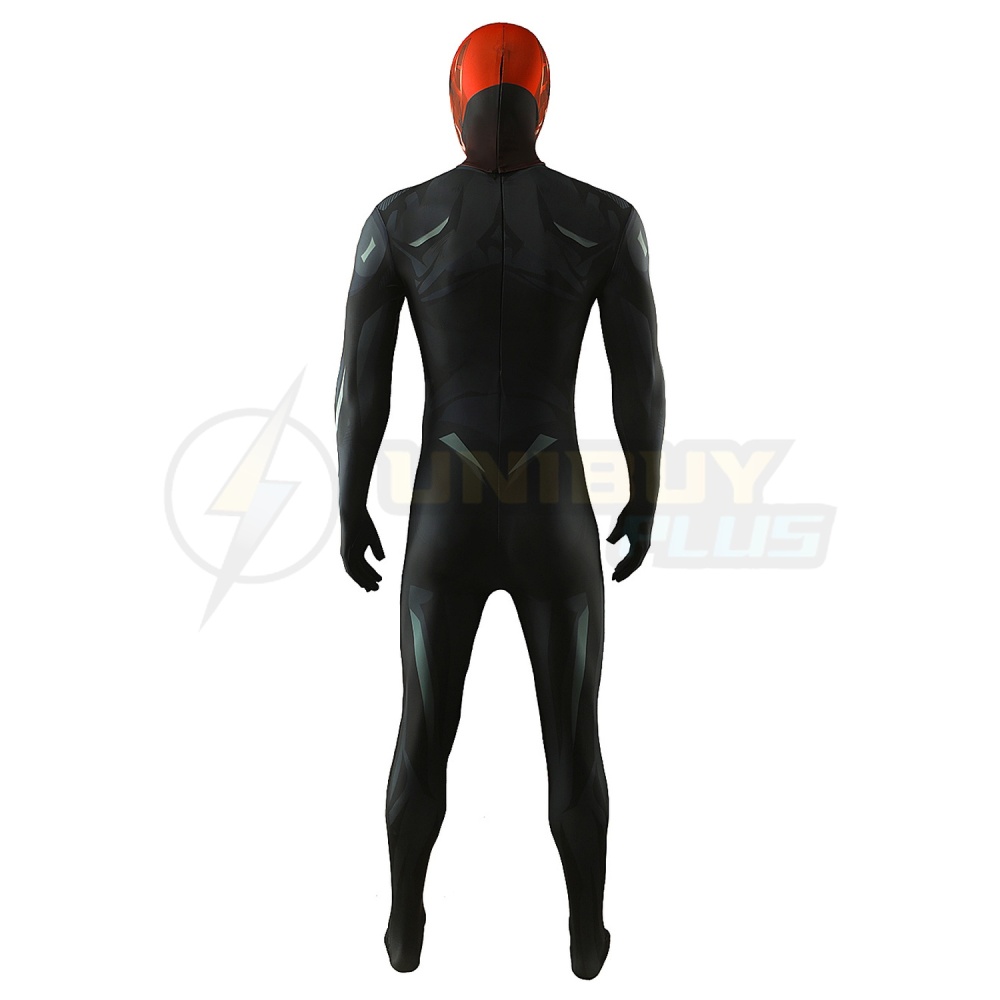 DC Comics Red Hood Costume Cosplay Suit Jumpsuit Bodysuit Unibuyplus