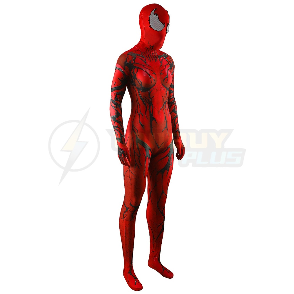 Spider-Man Carnage Female Costume Cosplay Suit For Kids Adult Unibuyplus