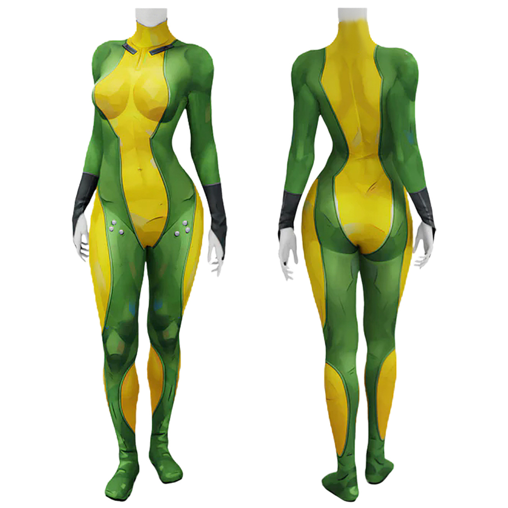 Marvel Rivals Rogue Costume Cosplay Suit For Kids Adult Anna Marie Unibuyplus