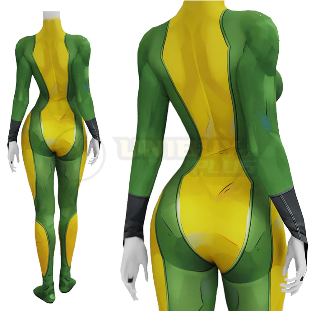 Marvel Rivals Rogue Costume Cosplay Suit For Kids Adult Anna Marie Unibuyplus