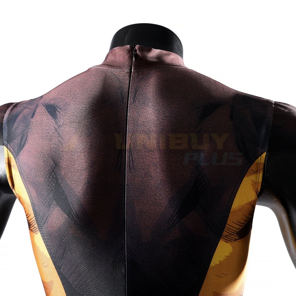 X-Men Wolverine Costume Cosplay Suit Brown Bodysuit Unibuyplus
