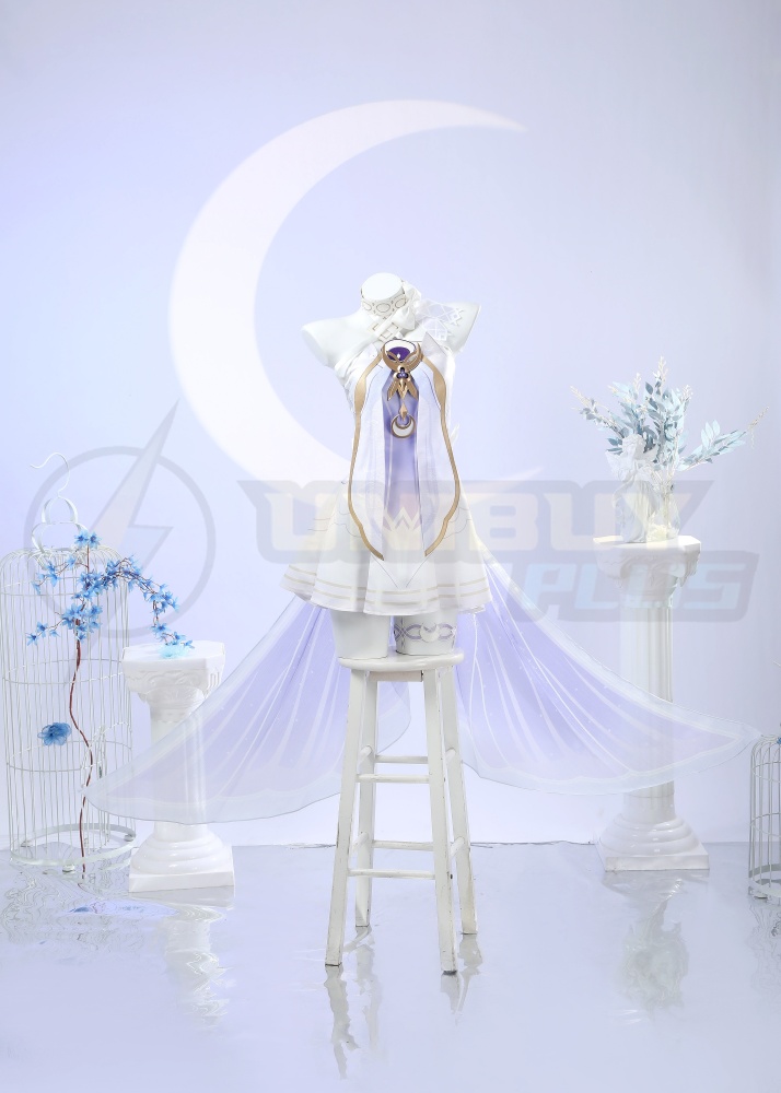 Genshin Impact Damselette Costume Cosplay Suit Columbina Hyposelenia Unibuyplus