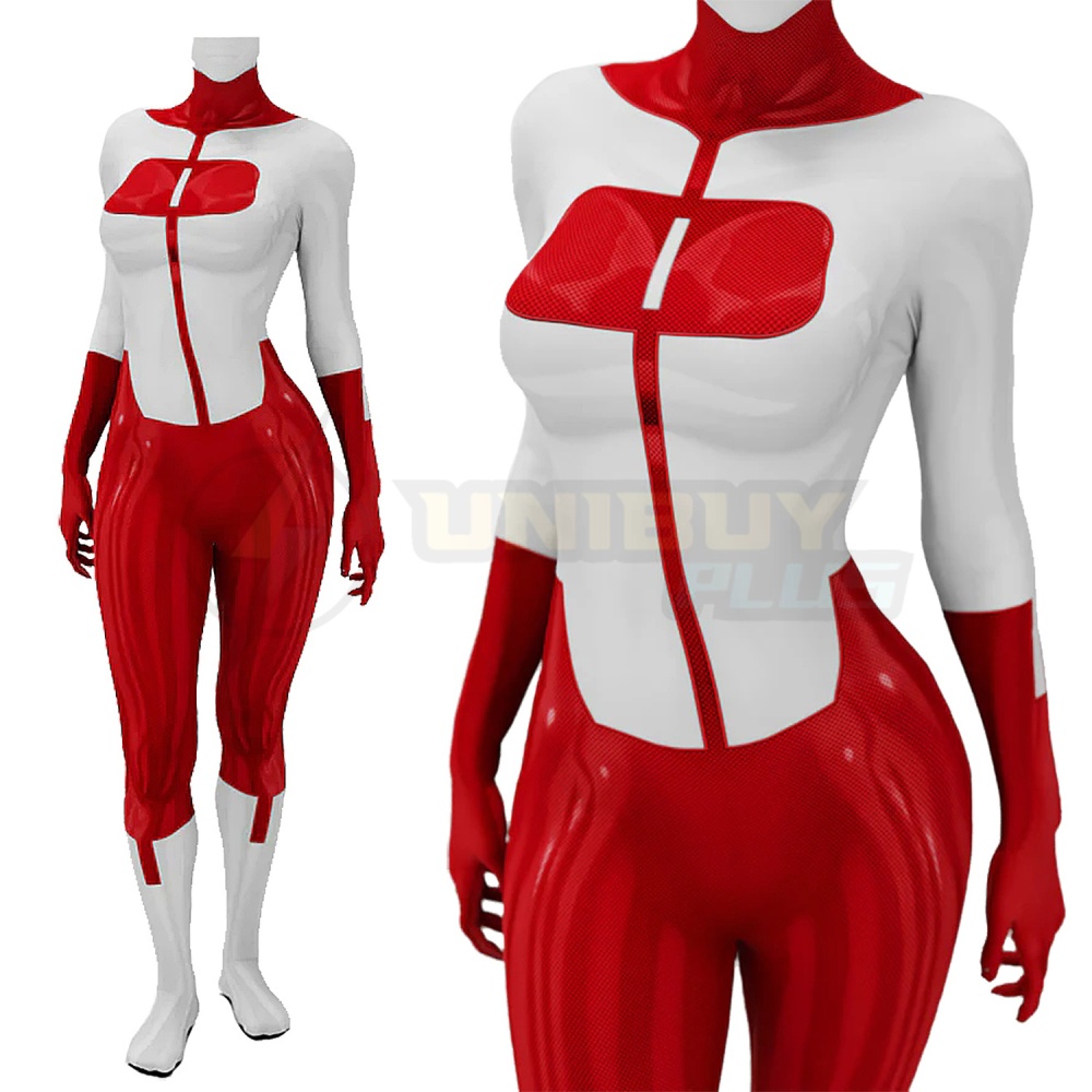 Invincible Omni-Man Female Costume Cosplay Suit For Kids Adult Unibuyplus
