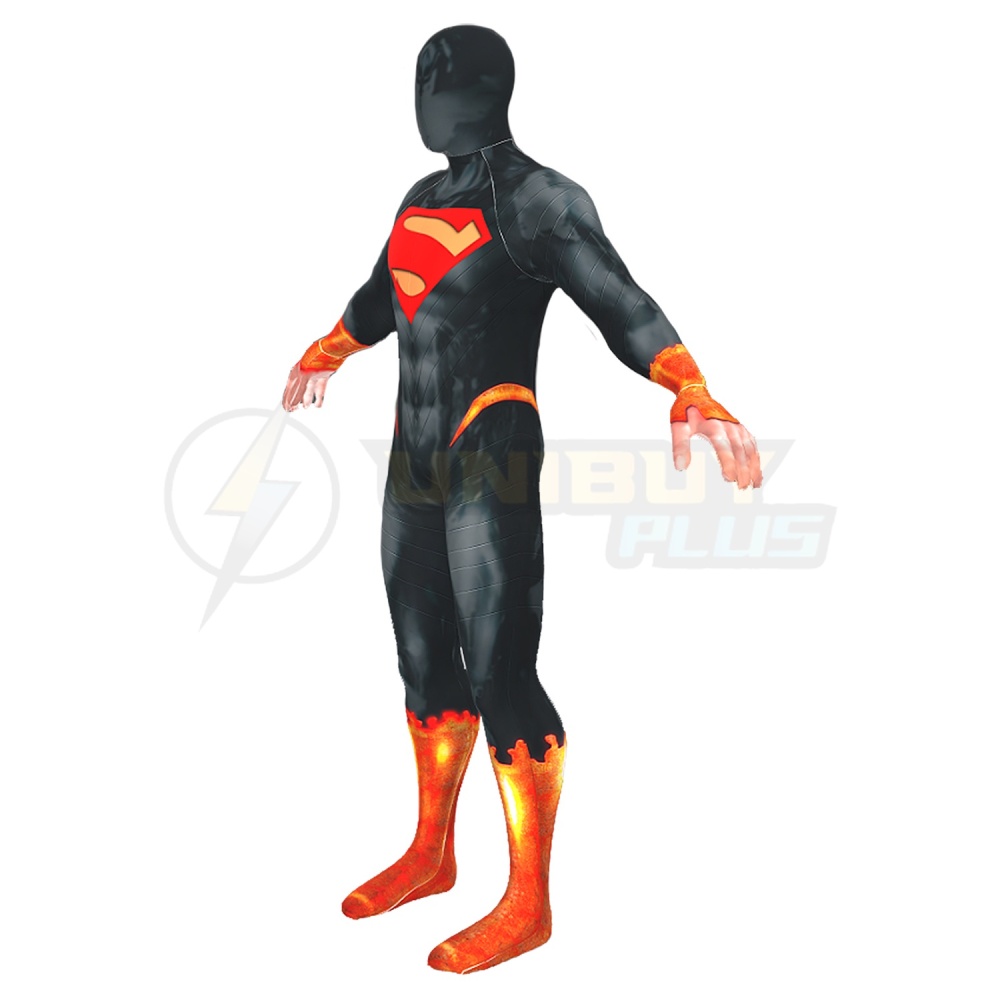 Superman Bodysuit Costume Cosplay Suit For Kids Adult DC Absolute Superman Unibuyplus