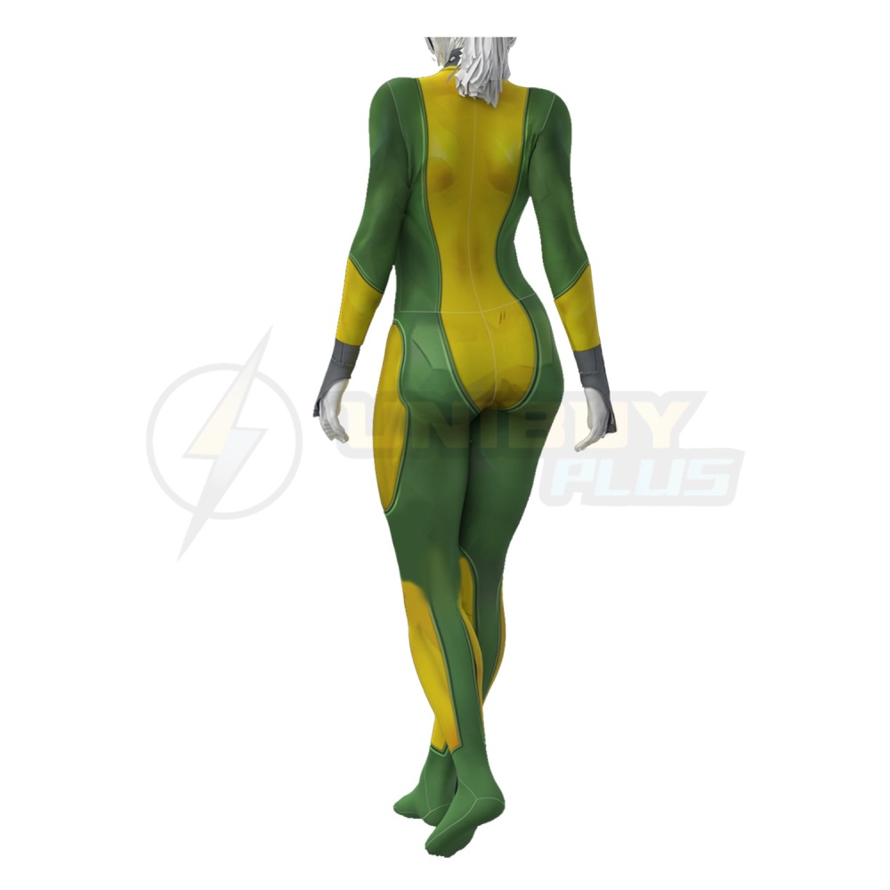 Marvel Rivals Rogue Bodysuit Costume Cosplay Suit For Kids Adult Anna Marie Unibuyplus