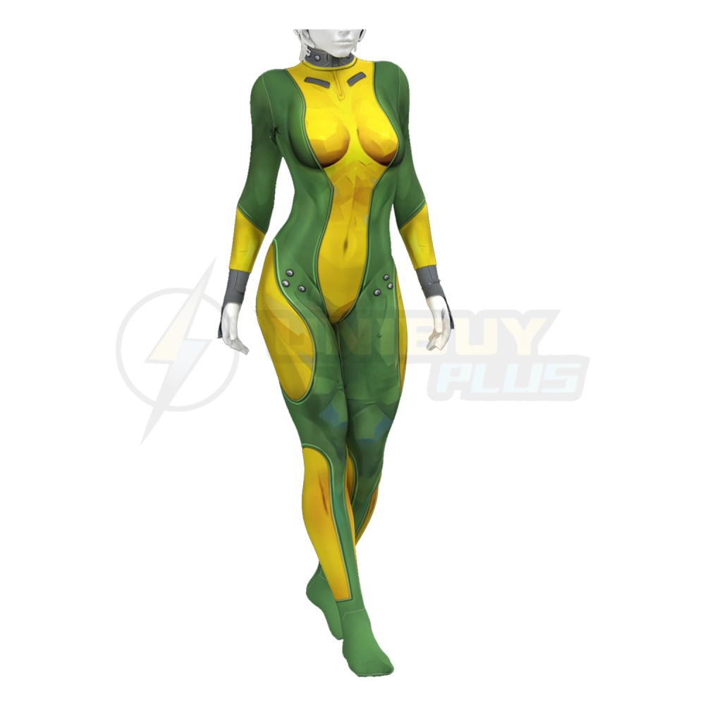 Marvel Rivals Rogue Bodysuit Costume Cosplay Suit For Kids Adult Anna Marie Unibuyplus