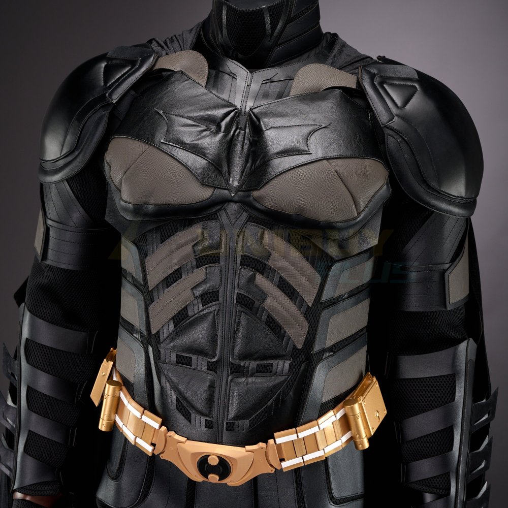 The Dark Knight Rises Batman Costume Cosplay Suit Bruce Wayne Unibuyplus