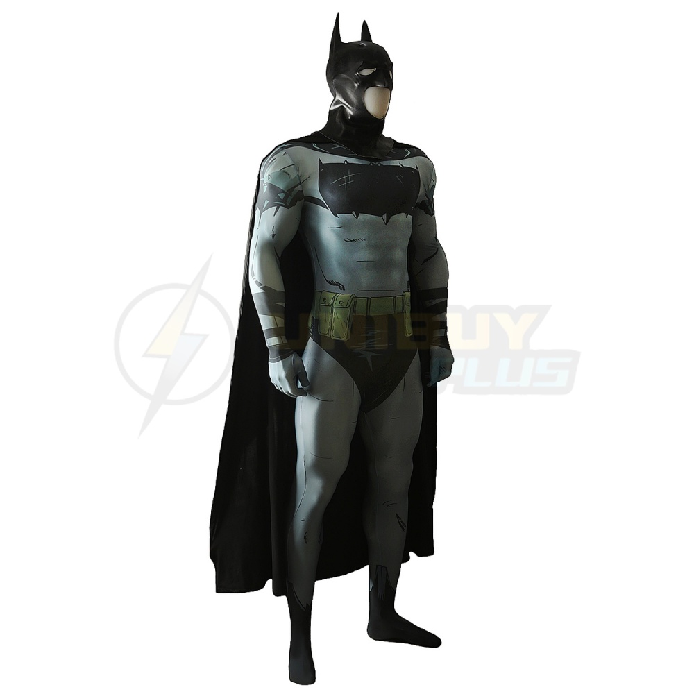 Absolute Batman Costume Cosplay Suit Jumpsuit Batman Bodysuit DC Absolute Universe Unibuyplus