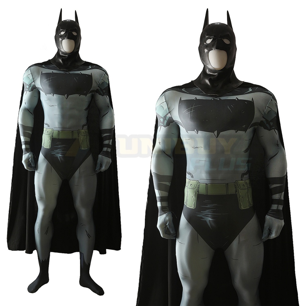 Absolute Batman Costume Cosplay Suit Jumpsuit Batman Bodysuit DC Absolute Universe Unibuyplus