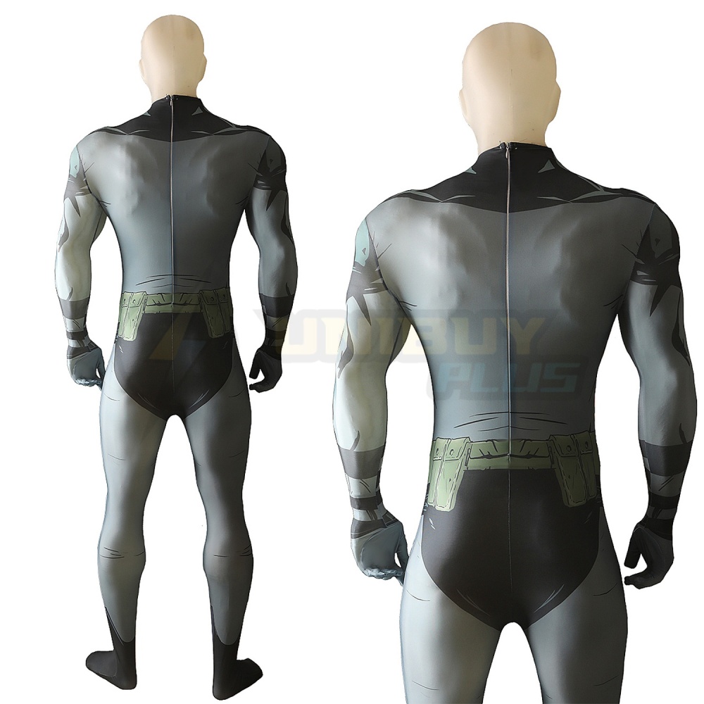 Absolute Batman Costume Cosplay Suit Jumpsuit Batman Bodysuit DC Absolute Universe Unibuyplus