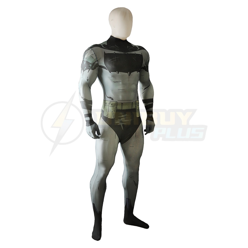 Absolute Batman Costume Cosplay Suit Jumpsuit Batman Bodysuit DC Absolute Universe Unibuyplus