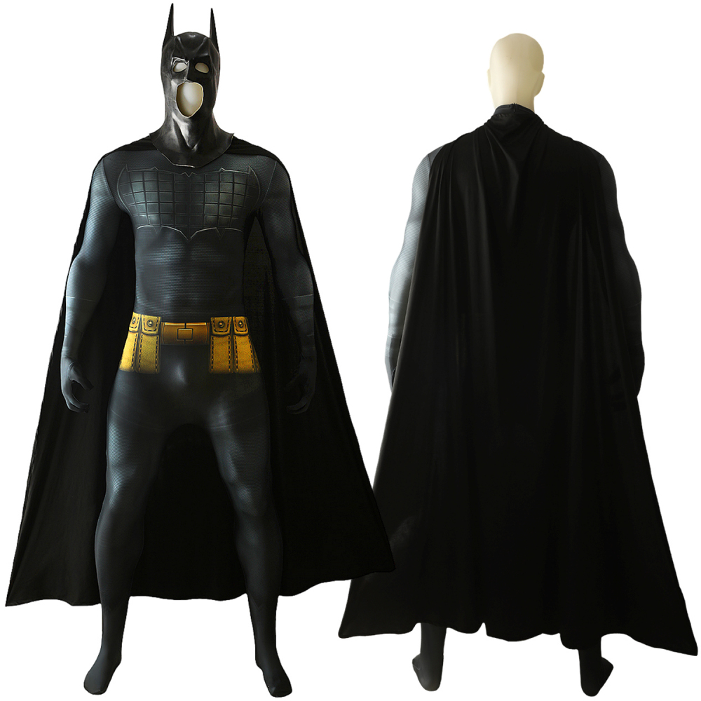 Absolute Batman Costume Cosplay Suit Jumpsuit Bruce Wayne Bodysuit Unibuyplus