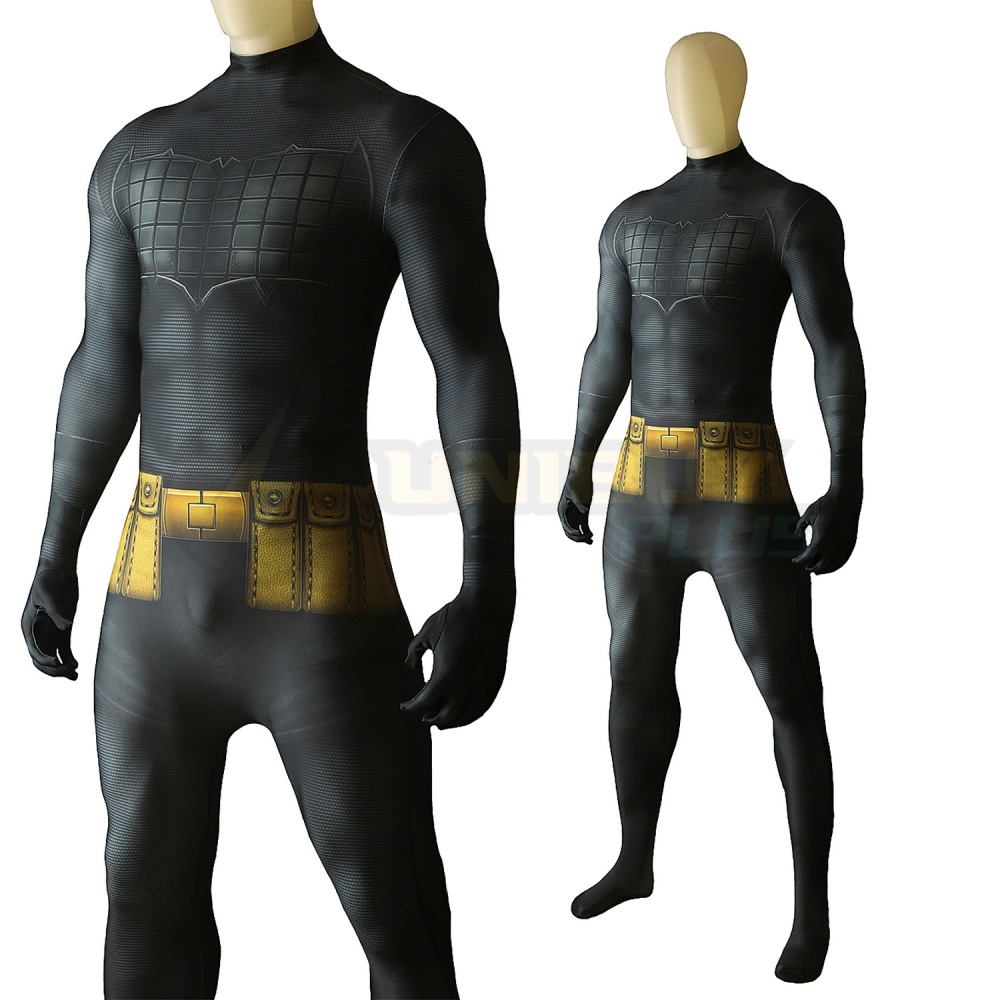 Absolute Batman Costume Cosplay Suit Jumpsuit Bruce Wayne Bodysuit Unibuyplus