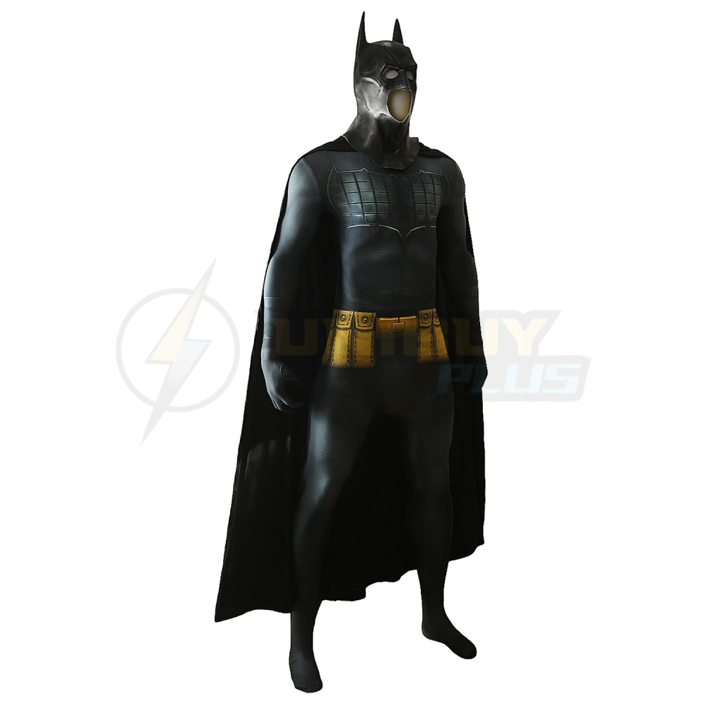 Absolute Batman Costume Cosplay Suit Jumpsuit Bruce Wayne Bodysuit Unibuyplus
