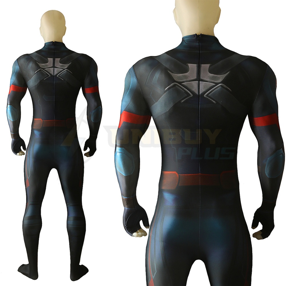 Avengers Doomsday Captain Hydra Costume Cosplay Suit Jumpsuit Bodysuit Unibuyplus
