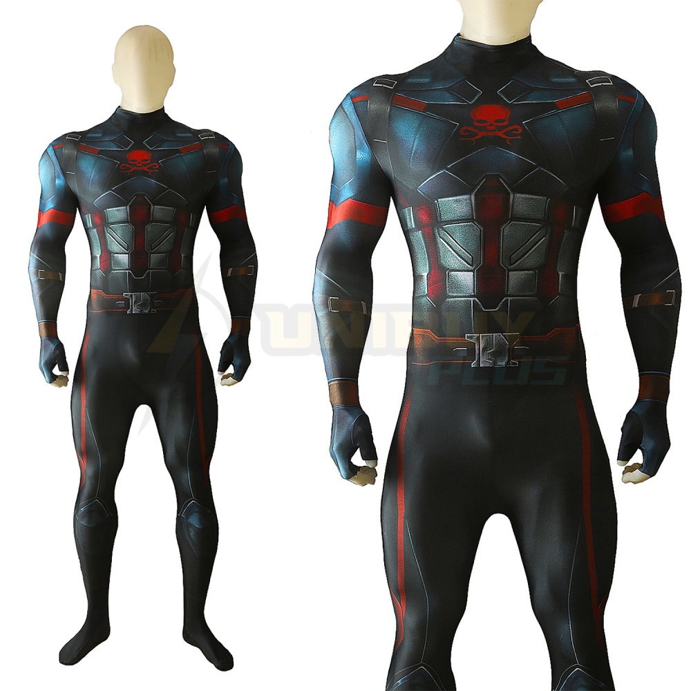 Avengers Doomsday Captain Hydra Costume Cosplay Suit Jumpsuit Bodysuit Unibuyplus